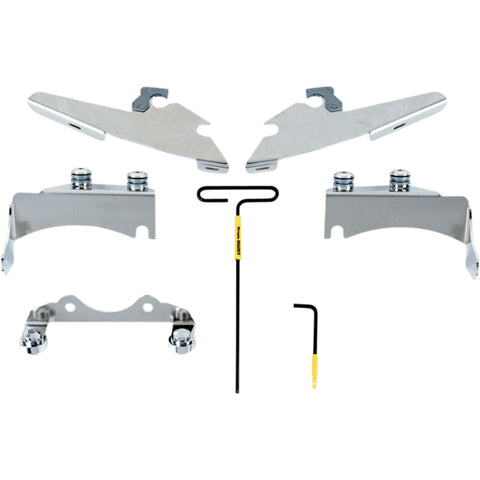 Memphis Shades Vulcan 900 Windshield Trigger-Lock Complete Mount Kit Motorcycle Accessories