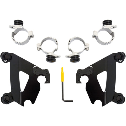 Memphis Shades XL/XG Cafe Fairing Trigger-Lock Hardware Kit Motorcycle Accessories