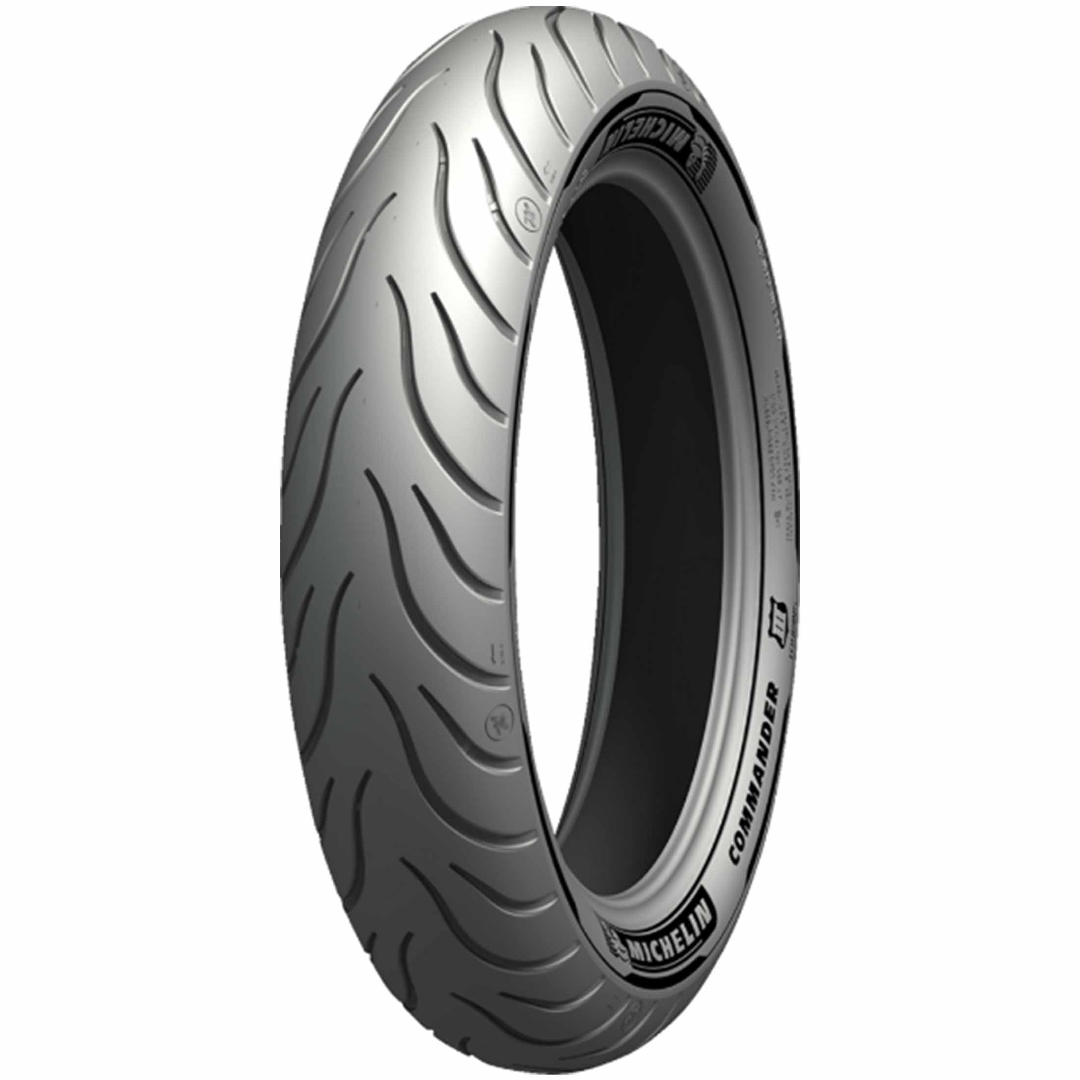 Michelin Commander III Touring 19" Front Cruiser Tires-0301