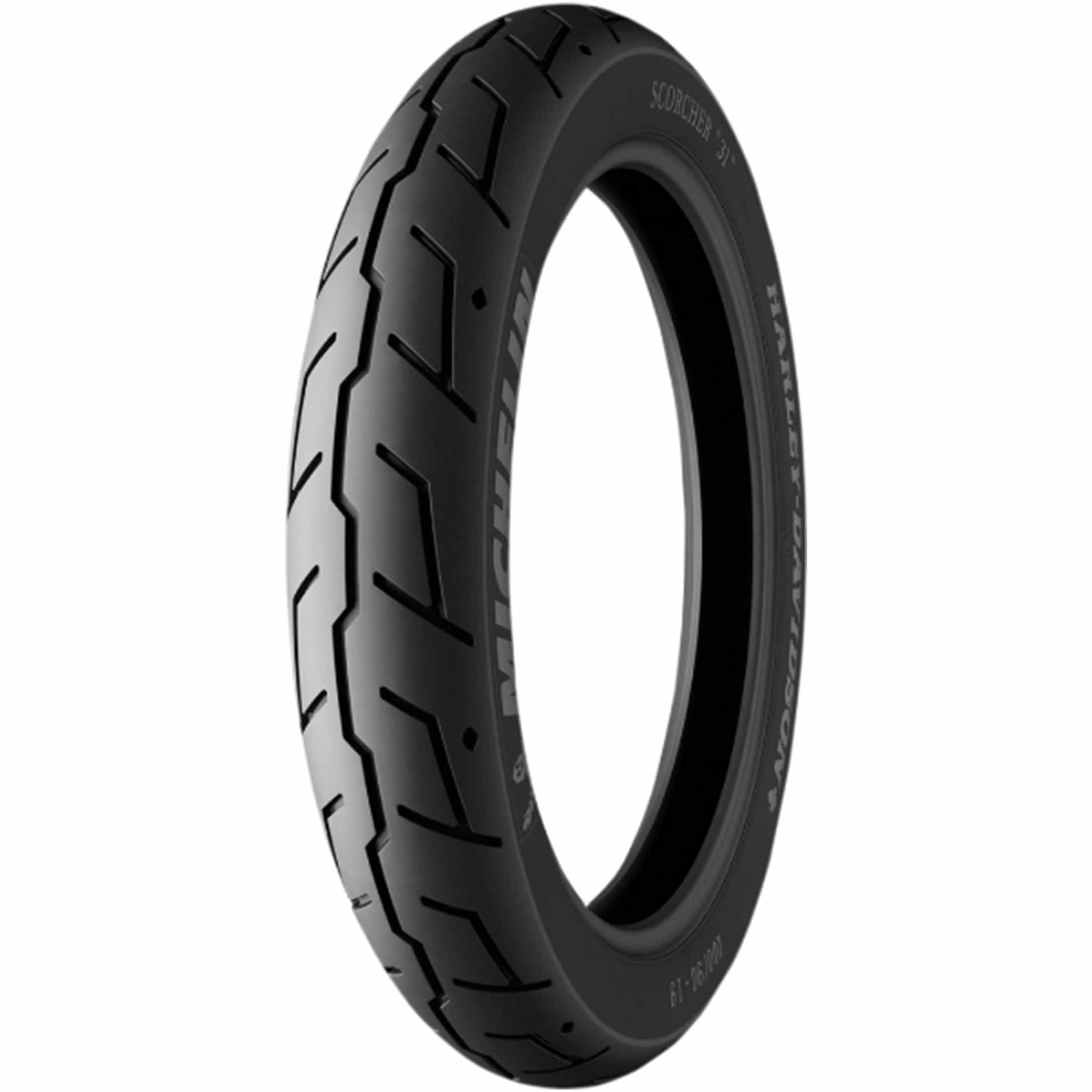 Michelin Scorcher 31 19" Front Cruiser Tires-0307
