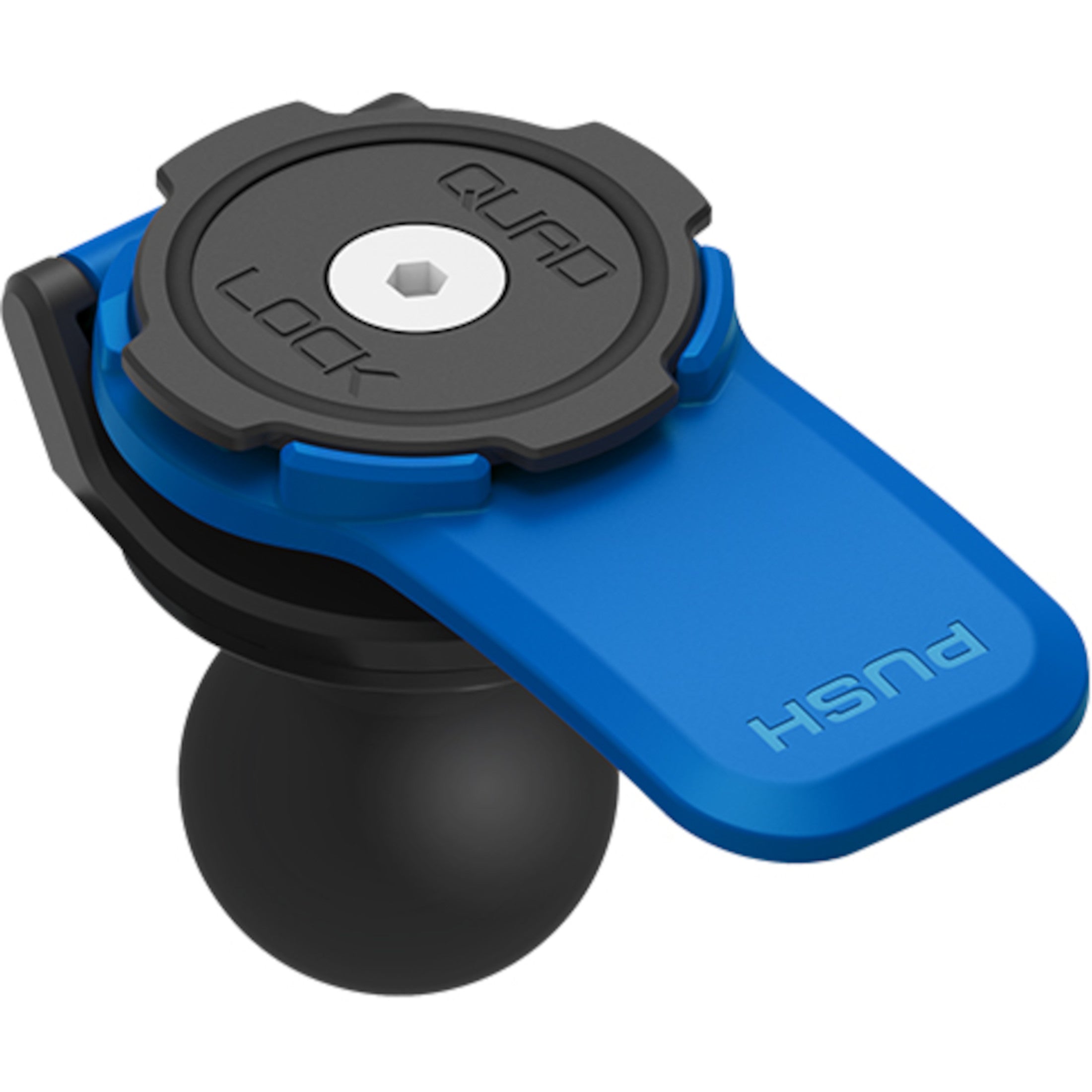 Quad Lock 1" Ball Adaptor Mount (V2)  - Black