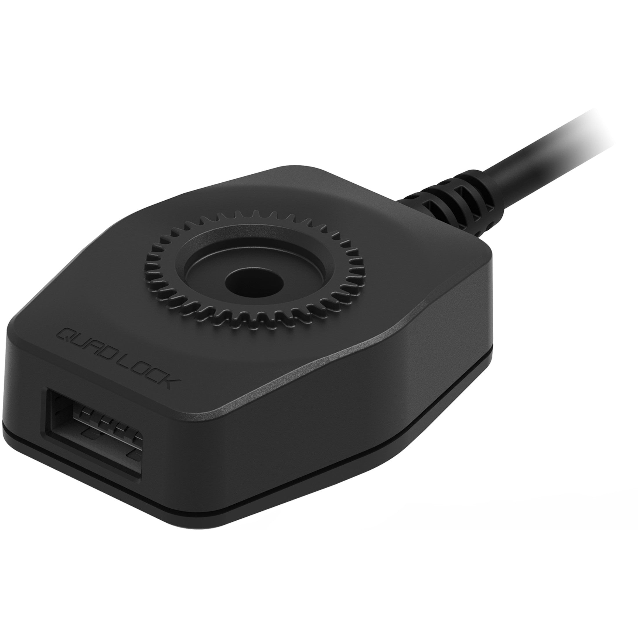 Quad Lock Motorcycle USB Charger Phone Accessories - Black