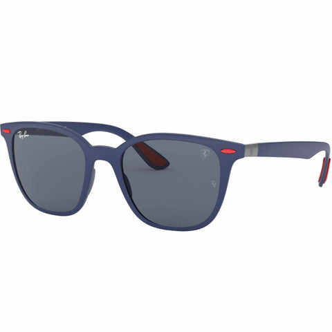 Ray-Ban Scuderia Ferrari Collection Square Men's Lifestyle Polarized Sunglasses (Refurbished)