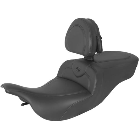 Saddlemen 1997-2007 FLHT, FLTR (Except FLHX) Roadsofa Seat with Driver's Backrest Motorcycle Accessories