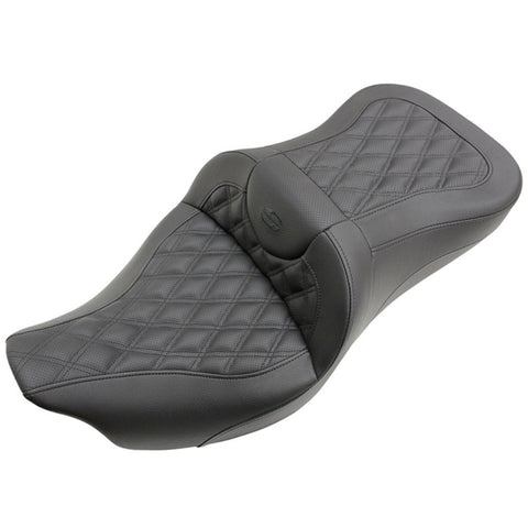Saddlemen 2008-2024 FLHR, FLHT, FLHX & FLTR Extended Reach Roadsofa LS Seat Motorcycle Accessories