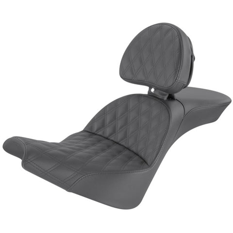 Saddlemen 2018-2025 Softail Street Bob FXBB/S, Standard FXST Explorer LS Seat with Driver's Backrest Motorcycle Accessories