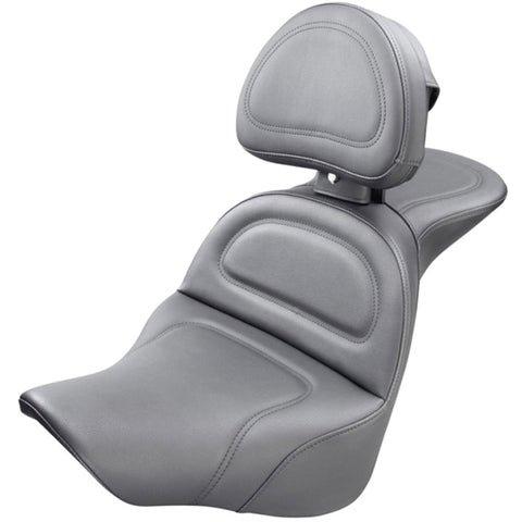 Saddlemen 2018-2026 Fat Boy FLFB/FLFBS, 2023-26 Breakout Explorer Ultimate Comfort Seat with Driver's Backrest Motorcycle Accessories