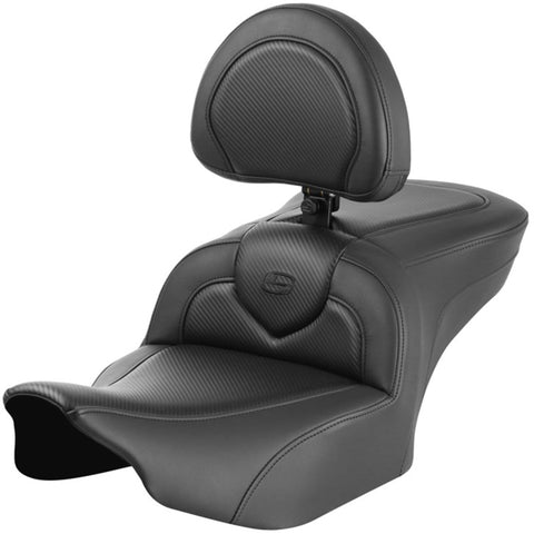 Saddlemen 2024-26 Road Glide / Street Glide | 2023-26 CVO Road Glide / Street Glide RoadSofa CF w/Backrest Seat Motorcycle Accessories