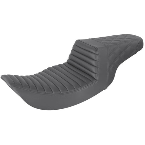 Saddlemen 1997-2007 FLHR, FLHX Step-Up TR Front & LS Rear Seat Motorcycle Accessories