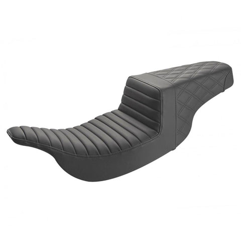 Saddlemen 1997-2007 FLHT & FLTR Step-Up Front TR & Rear LS Seat Motorcycle Accessories
