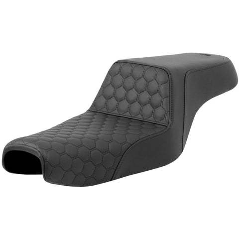 Saddlemen 2004-2022 Sportster Step-Up HC Seat (48 and all 3.3G tank) Motorcycle Accessories