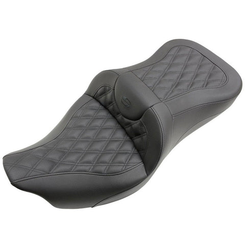 Saddlemen 2008-2024 FLHR, FLHT, FLHX & FLTR Extended Reach Roadsofa LS Seat Motorcycle Accessories