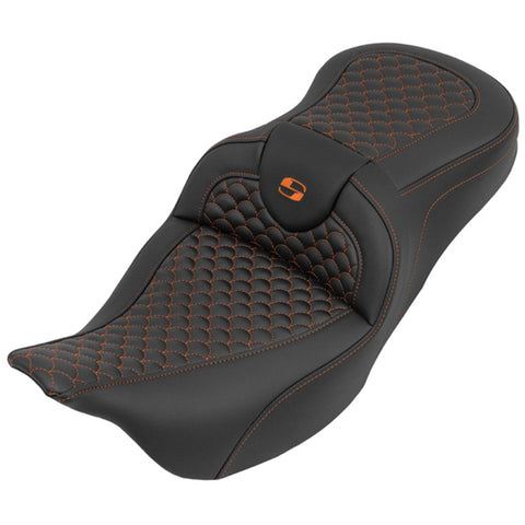 Saddlemen 2008-2024 FLHR, FLHT, FLHX & FLTR Roadsofa DS Seat Motorcycle Accessories