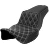 Saddlemen 2008-2024 FLHR, FLHT, FLHX & FLTR Step-Up Front LS Seat Motorcycle Accessories