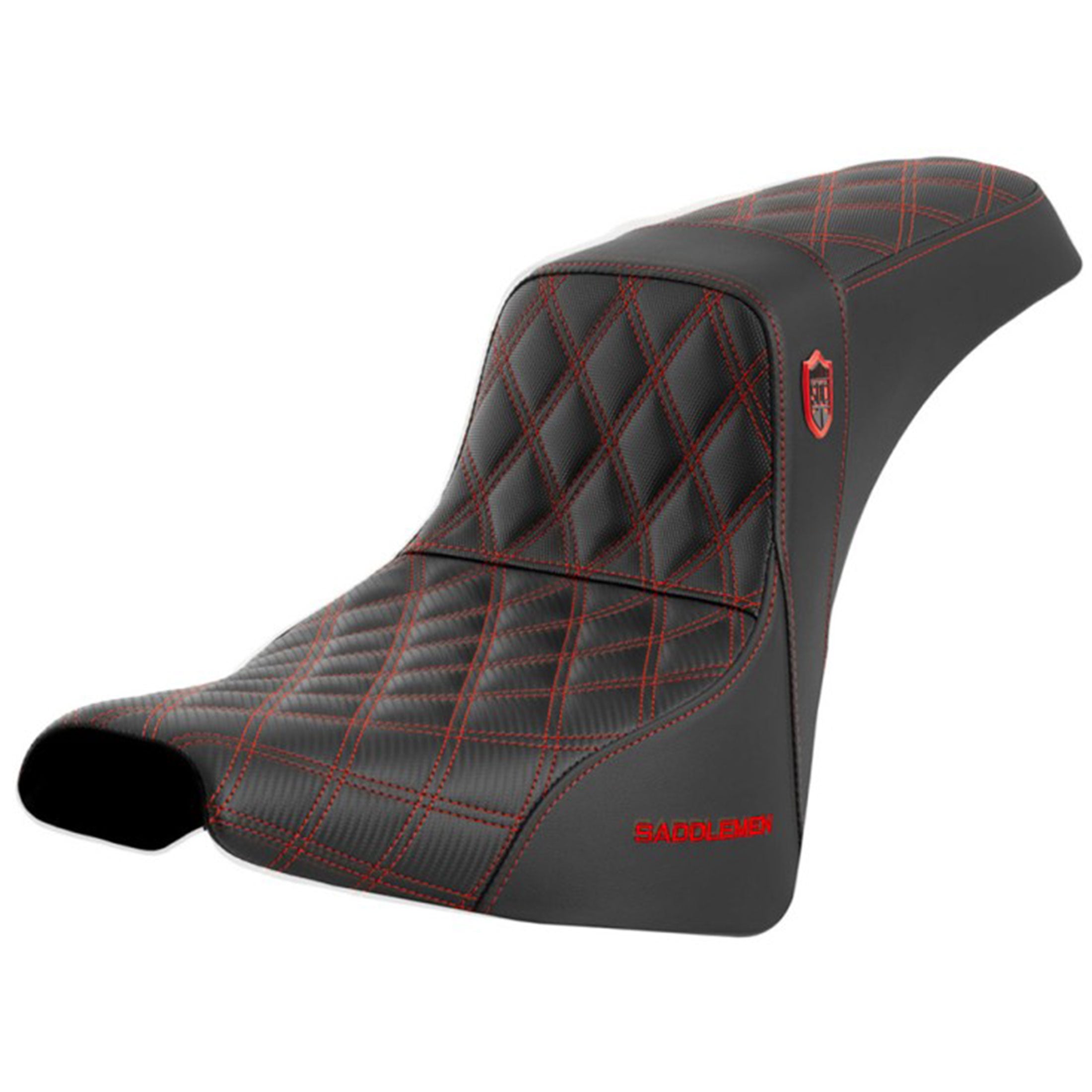 Saddlemen 2018-2025 Softail Street Bob FXBB/S, Standard FXST Pro Series SDC Performance Gripper Seat Motorcycle Accessories-0802