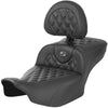 Saddlemen 2024-25 Road Glide / Street Glide, 2023-25 CVO Road Glide / Street Glide RoadSofa CF LS Ext Reach Seat with Driver Backrest Motorcycle Accessories