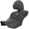 Saddlemen 2024-25 Road Glide / Street Glide, 2023-25 CVO Road Glide / Street Glide RoadSofa CF LS Ext Reach Seat with Driver Backrest Motorcycle Accessories