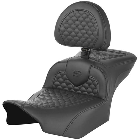 Saddlemen 2024-25 Road Glide / Street Glide, 2023-25 CVO Road Glide / Street Glide RoadSofa DS Seat with Driver's Backrest Motorcycle Accessories