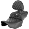 Saddlemen 2024-25 Road Glide / Street Glide, 2023-25 CVO Road Glide / Street Glide RoadSofa LS Ext Reach Seat with Backrest Motorcycle Accessories