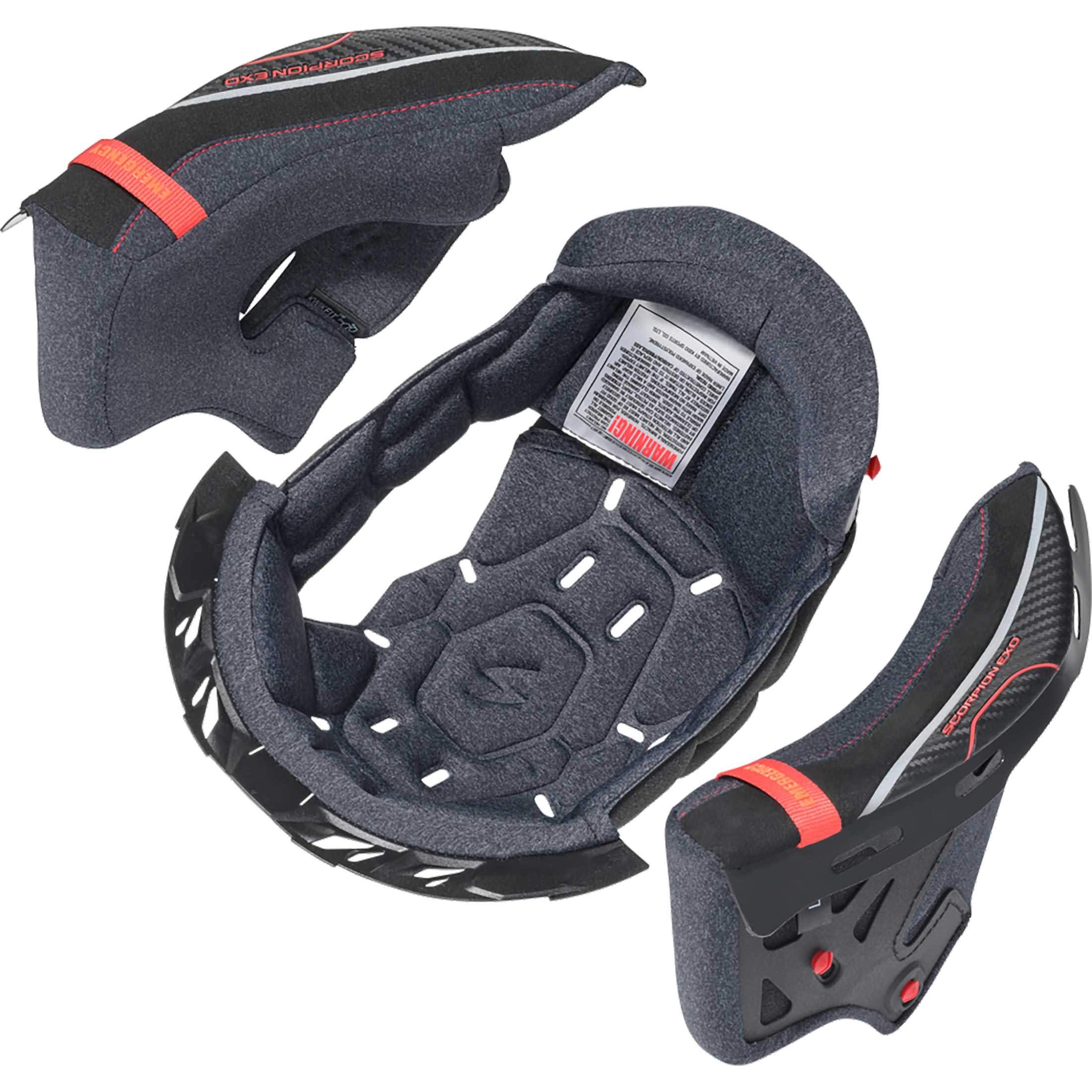 Scorpion EXO-Eclipse Cool Tech Liner/Cheek Pad Kit Helmet Accessories-75-2430