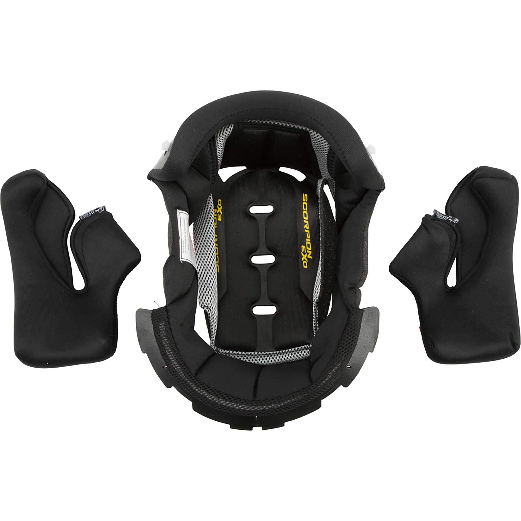 Scorpion EXO-R2000 Kwikwick II Liner/Cheek Pad Kit Helmet Accessories-75-02000