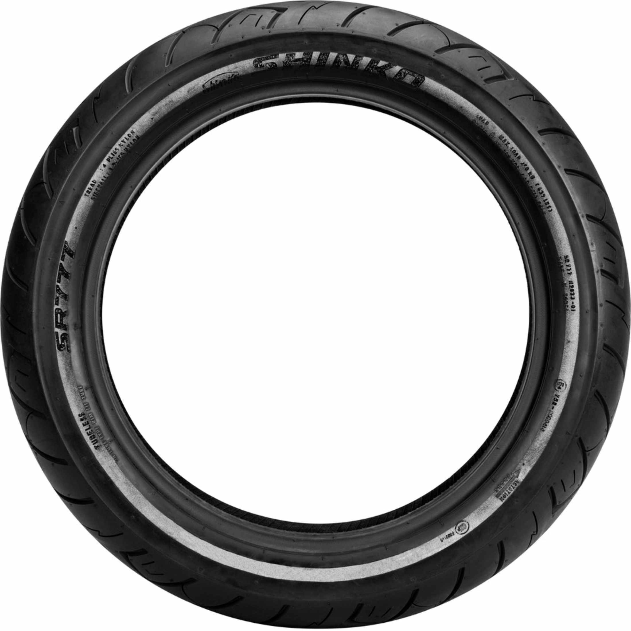 Shinko 777 17" Front Cruiser Tires-87-4560