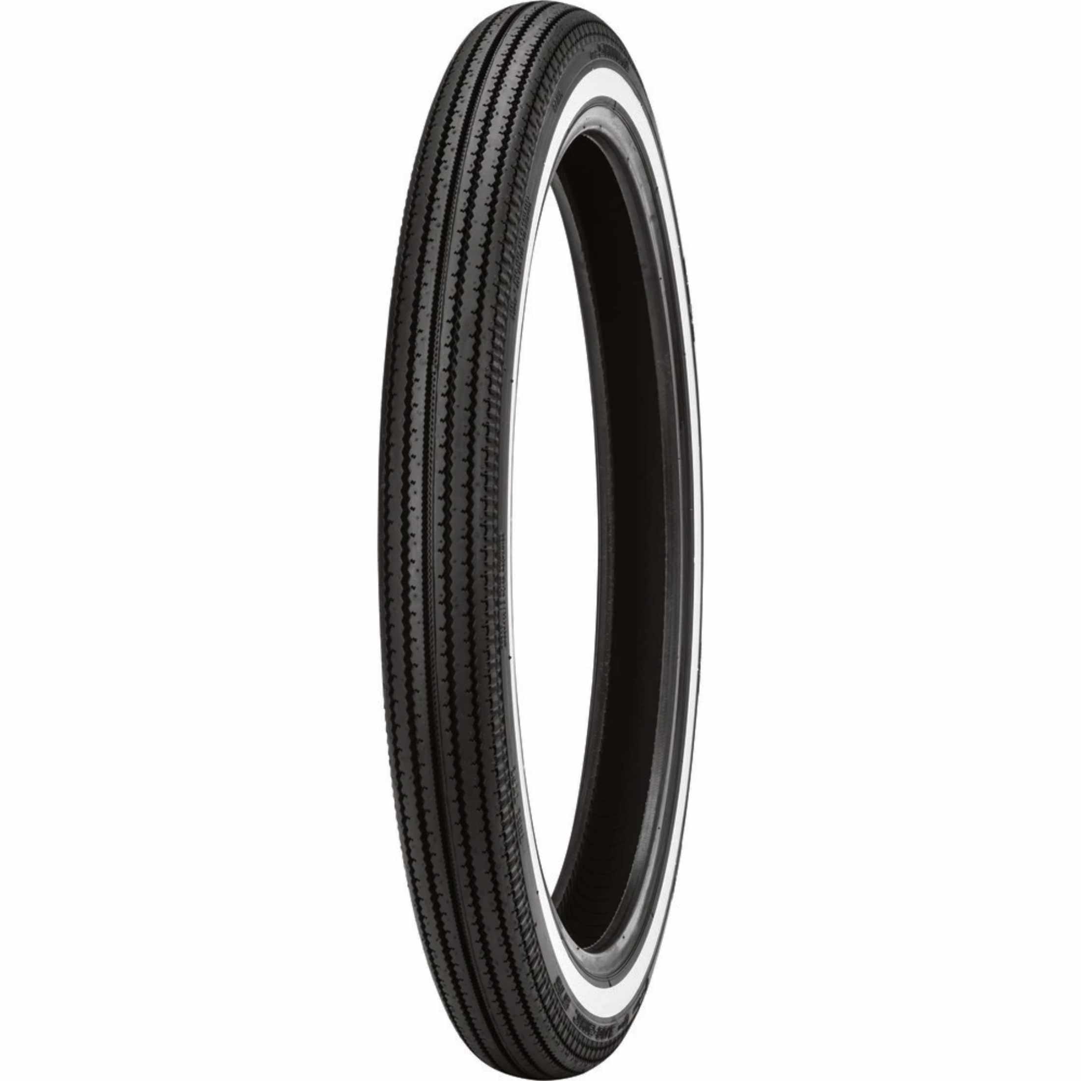 Shinko 270 Super Classic White Wall 21" Front Street Tires-87-4634