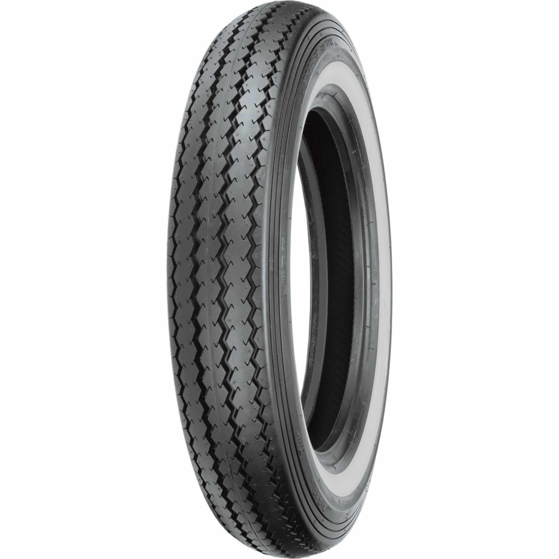 Shinko Classic 240 White Wall 16" Front/Rear Street Tires-87-4111