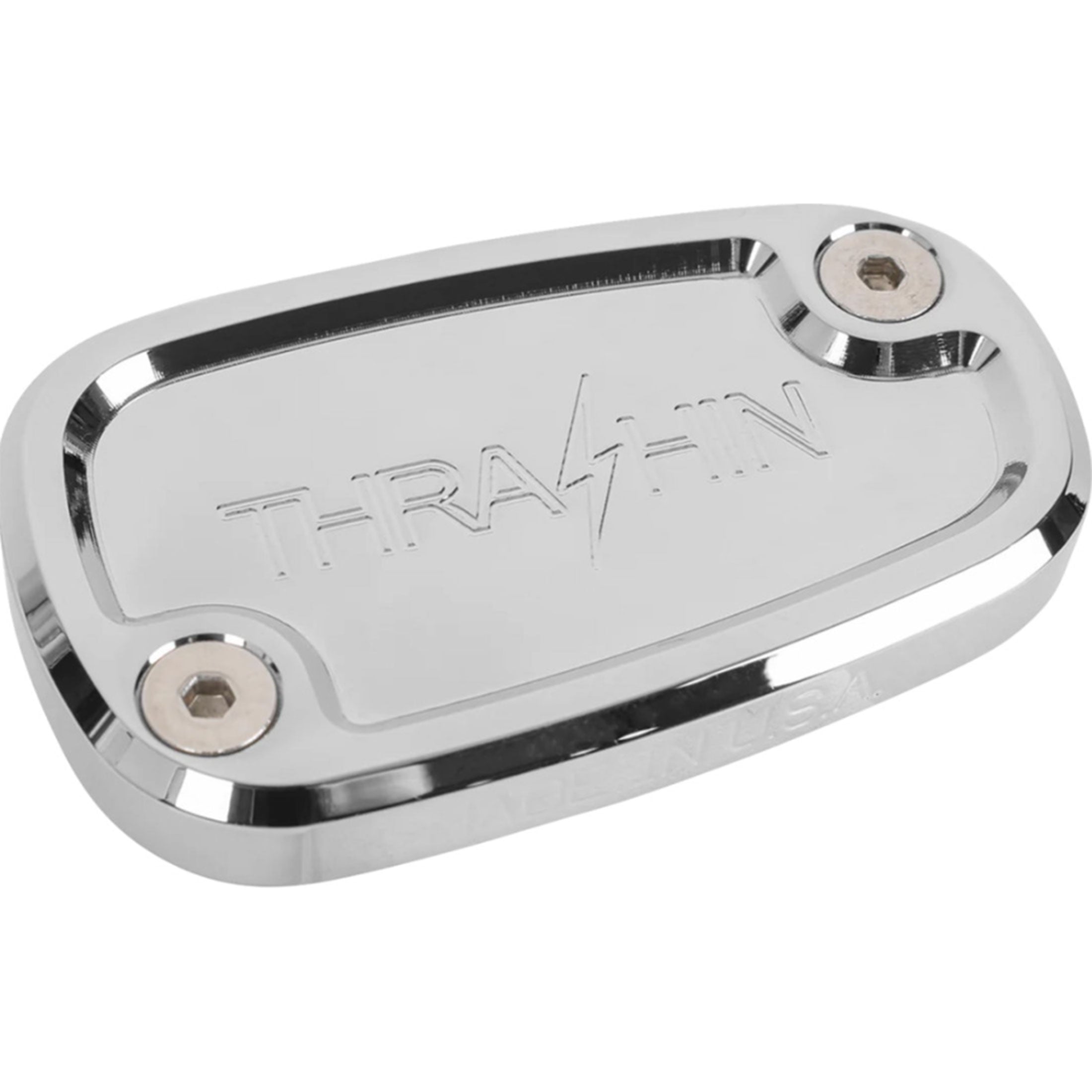 Thrashin Supply 18+ Softail Rear Brake Reservoir Harley-Davidson Cruiser Motorcycle Accessories - Chrome