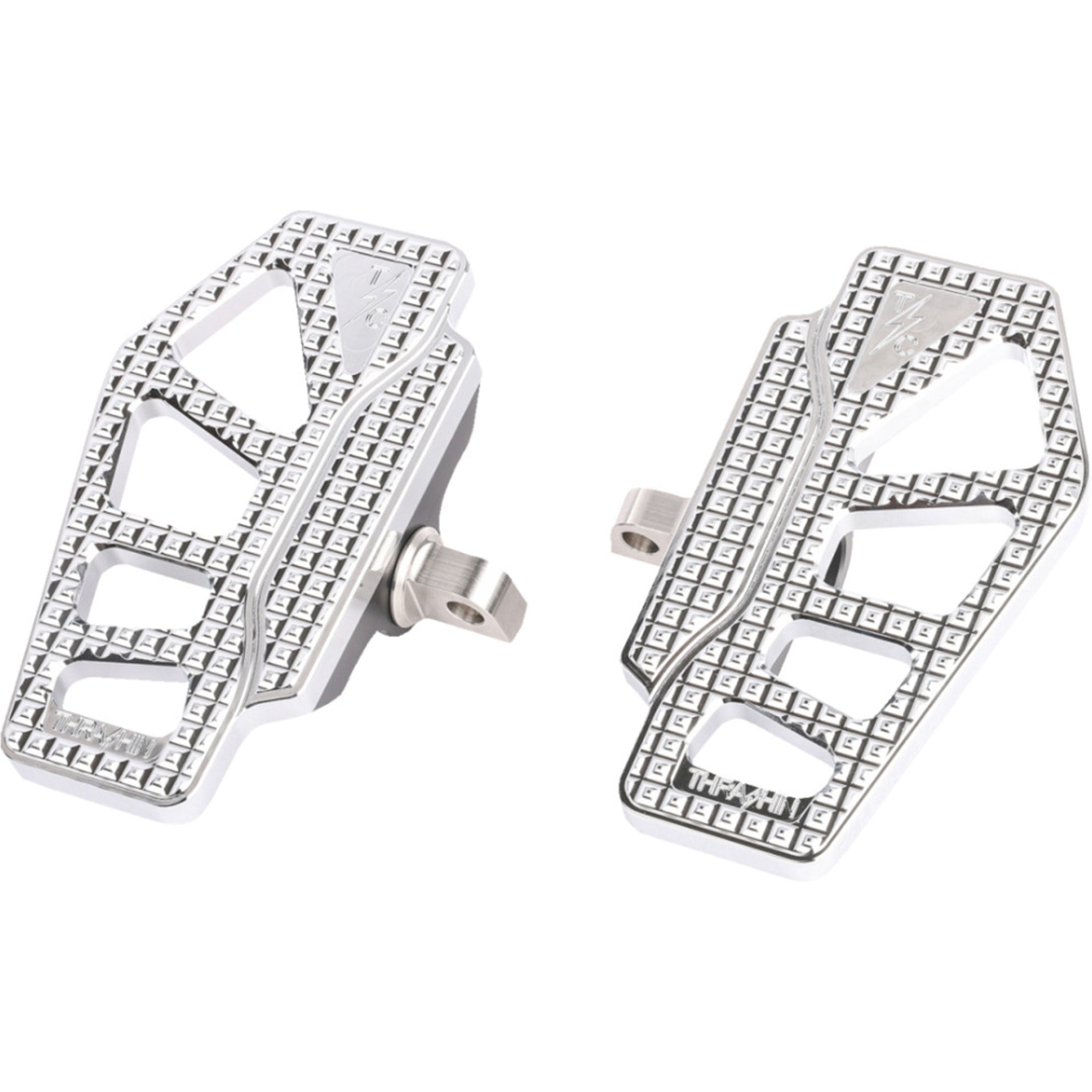 Thrashin Supply Dyna/FXR/Sportster/Touring/2017 & Down Softail Apex Mini Floorboards Harley-Davidson Cruiser Footpegs-1621