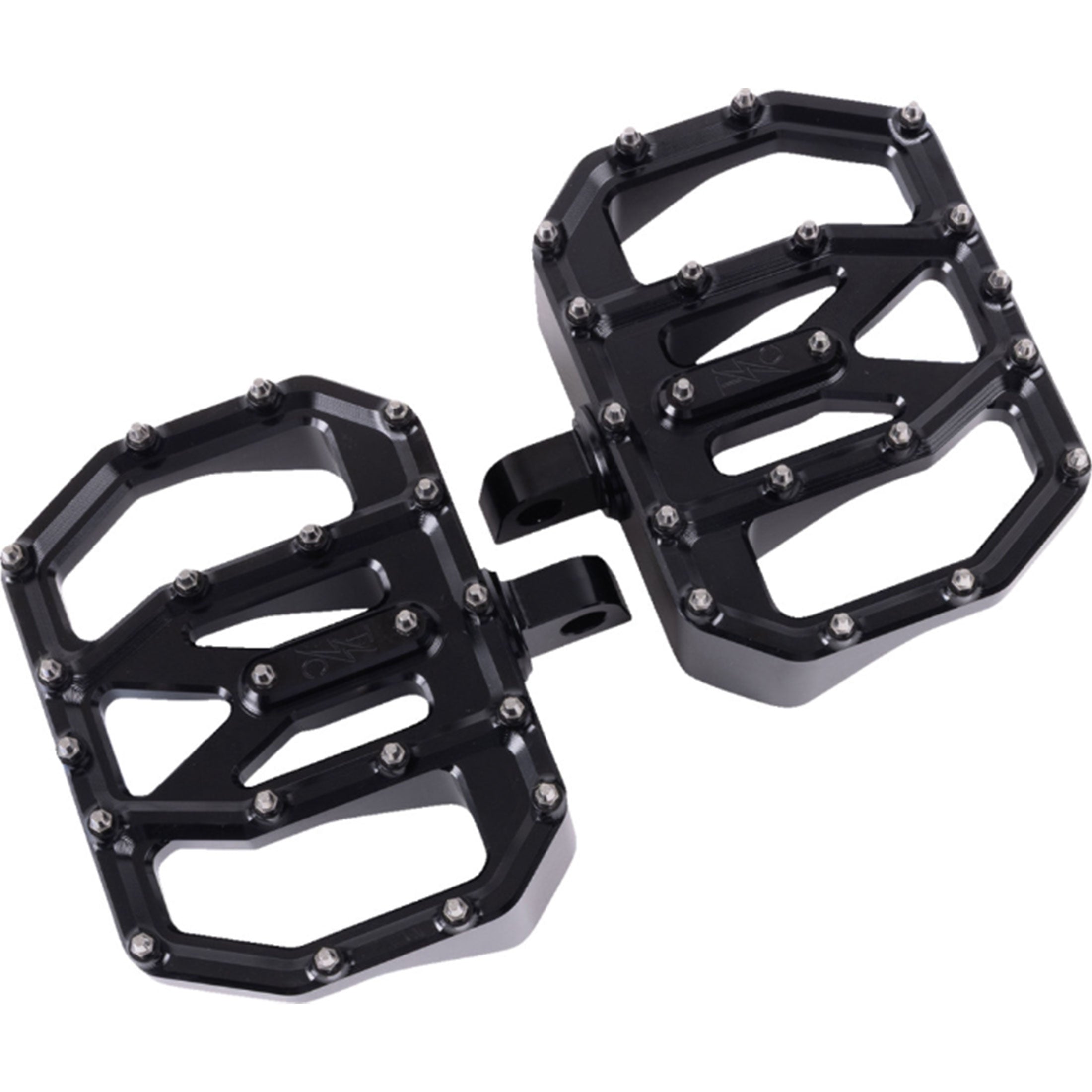 Thrashin Supply Dyna/FXR/Sportster/Touring/2017 & Earlier Softail Aggressor Mini Floorboards Harley-Davidson Cruiser Footpegs-1621