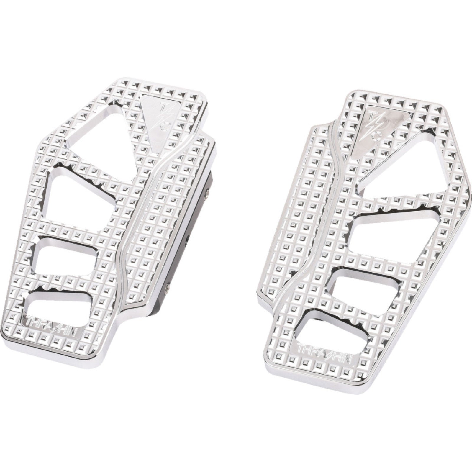 Thrashin Supply Apex Bagger Passenger Floorboards Harley-Davidson Cruiser Footpegs-1621