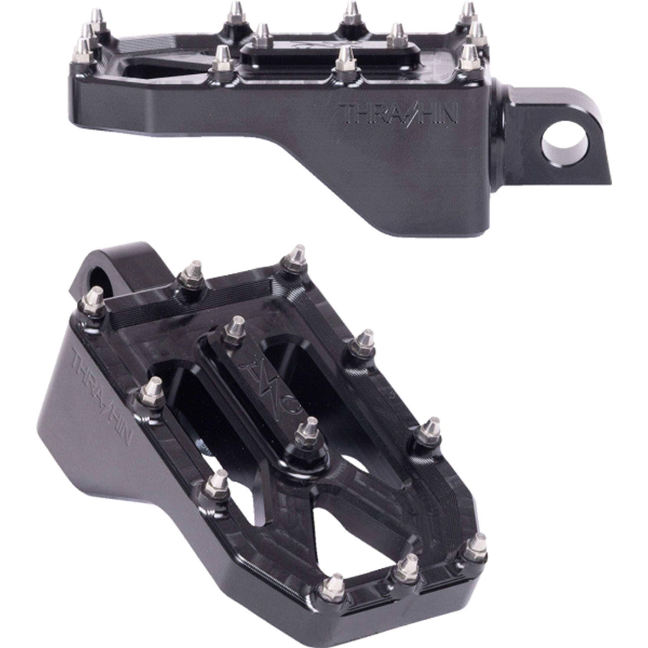 Thrashin Supply Dyna/FXR/Sporster/Touring/Softail Aggressor Harley-Davidson Cruiser Footpegs-1620