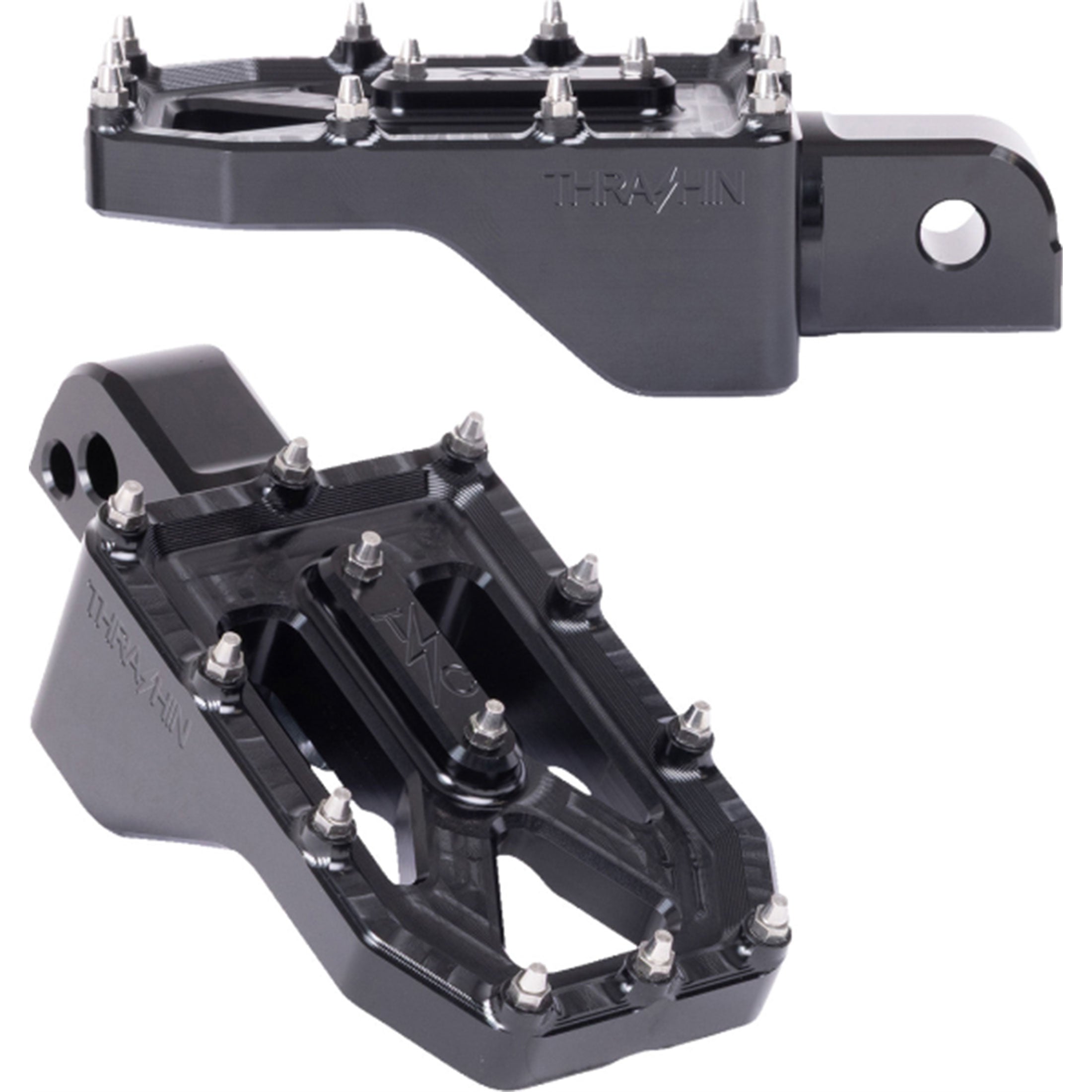 Thrashin Supply M8 Softail Rear Aggressor Harley-Davidson Cruiser Footpegs-1620