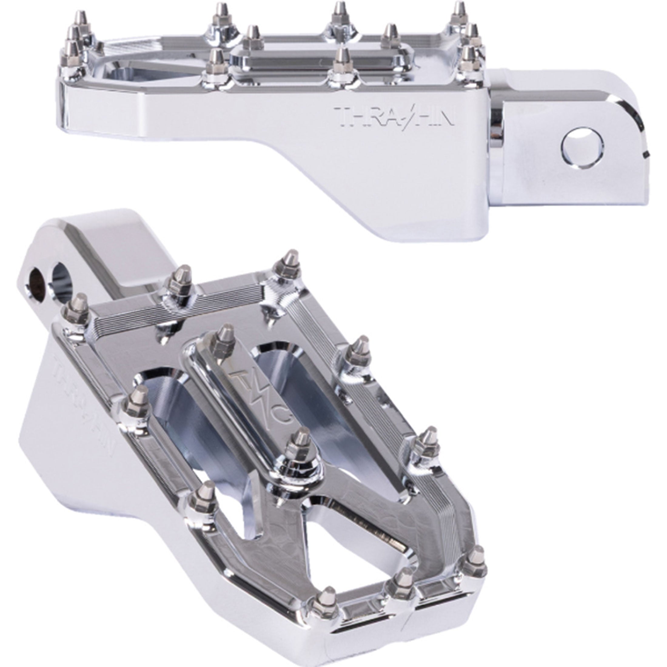 Thrashin Supply M8 Softail Rear Aggressor Harley-Davidson Cruiser Footpegs-1620