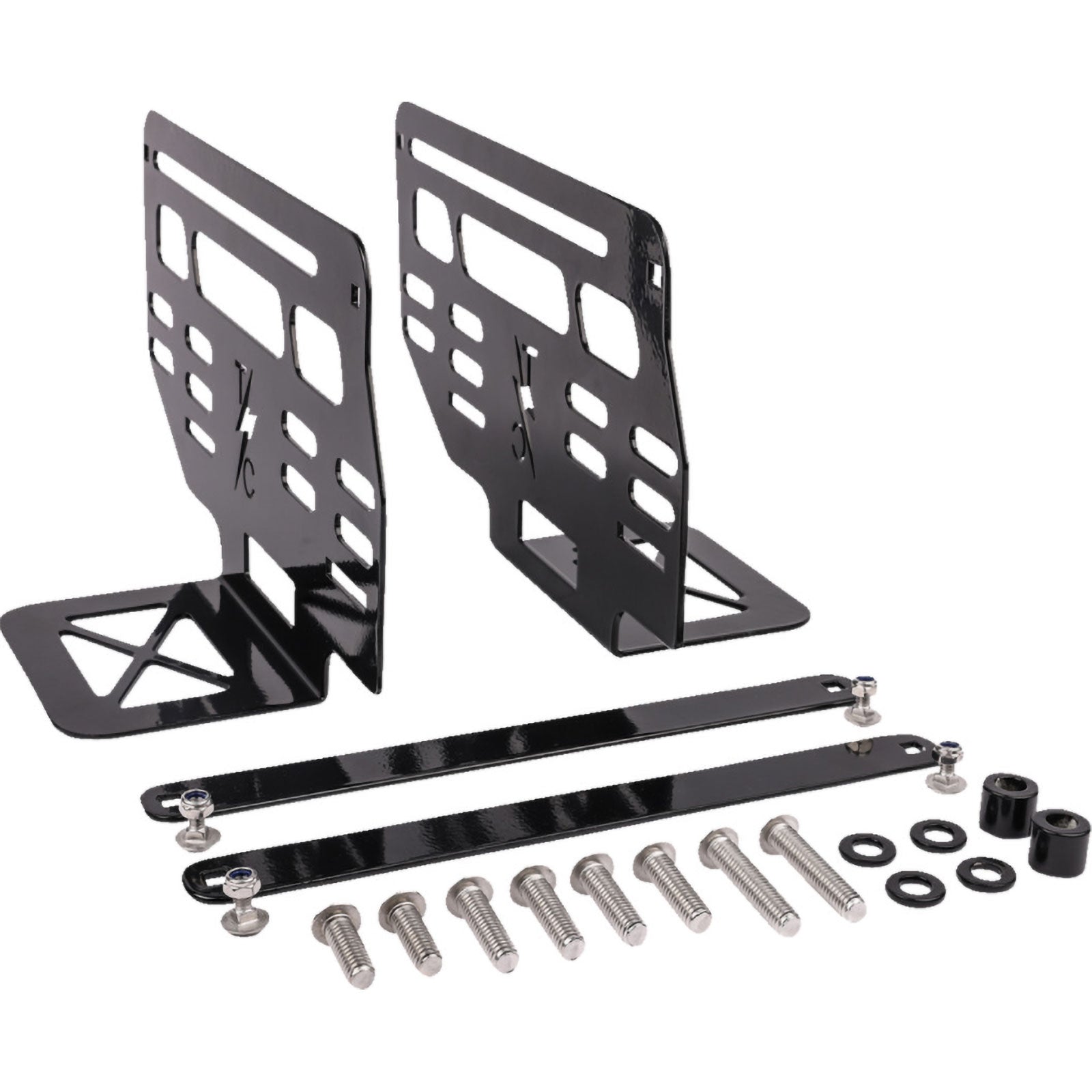 Thrashin Supply Hard Mount Brackets for Essential & Escape Saddlebags Harley-Davidson Cruiser Motorcycle Accessories-3501