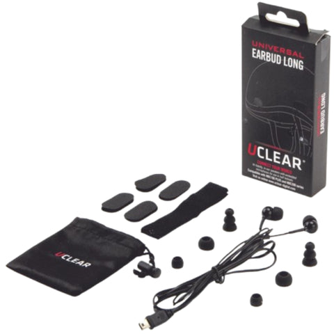UClear HBC and AMP Series Half Helmet Earbuds Communication Head Set Accessories