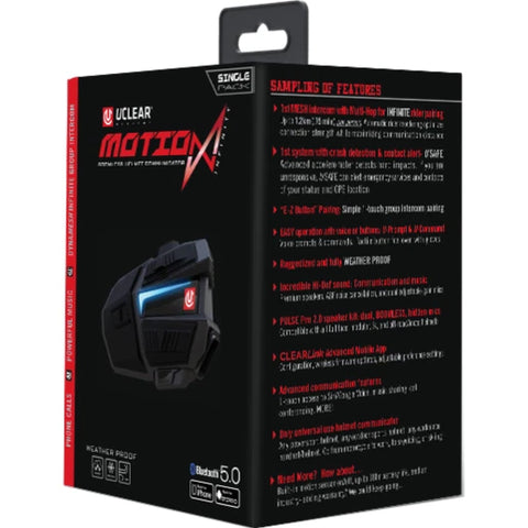 UClear Motion Infinity Communication Head Set Accessories