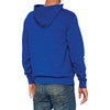 100% Official Fleece Men's Hoody Zip Sweatshirts