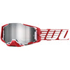 100% Armega Oversized Deep Red Adult Off-Road Goggles