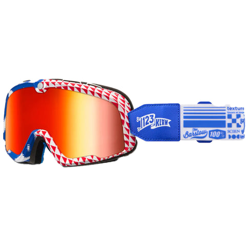 100% Barstow Artist Series: 1 2 3 Klan Adult Off-Road Goggles