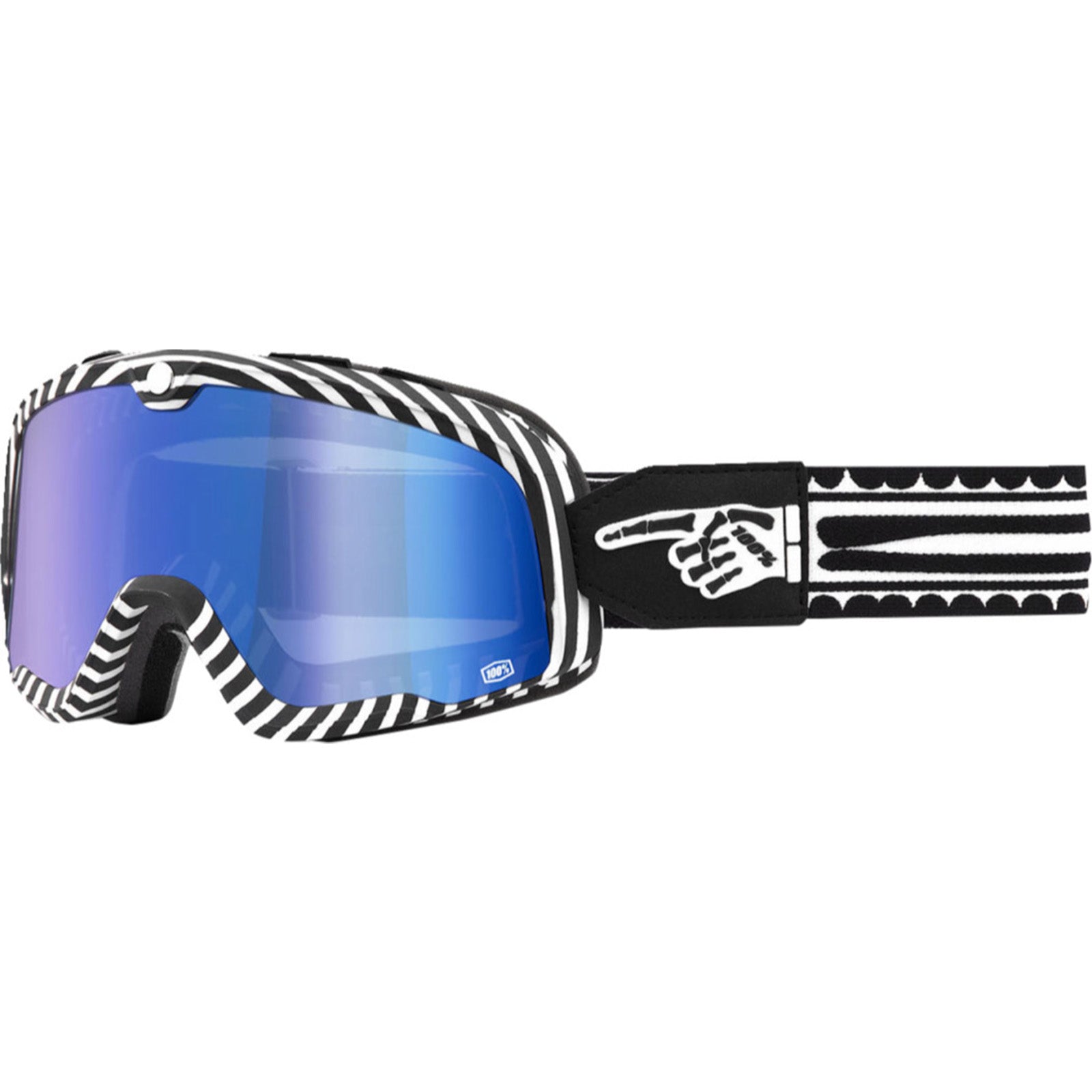 100% Barstow Classic Death Spray Adult Off-Road Goggles-2601
