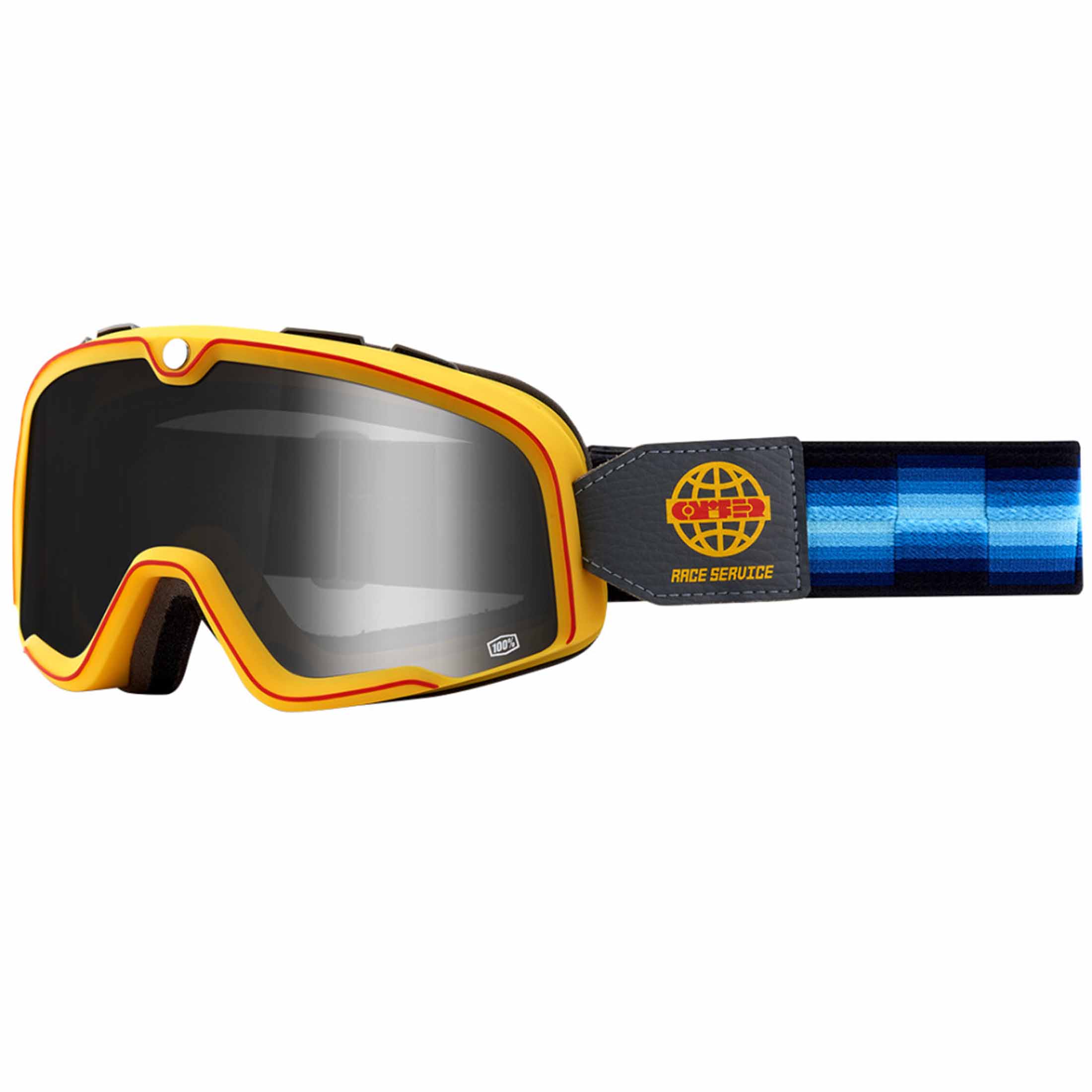 100% Barstow Race Service Adult Off-Road Goggles-5612