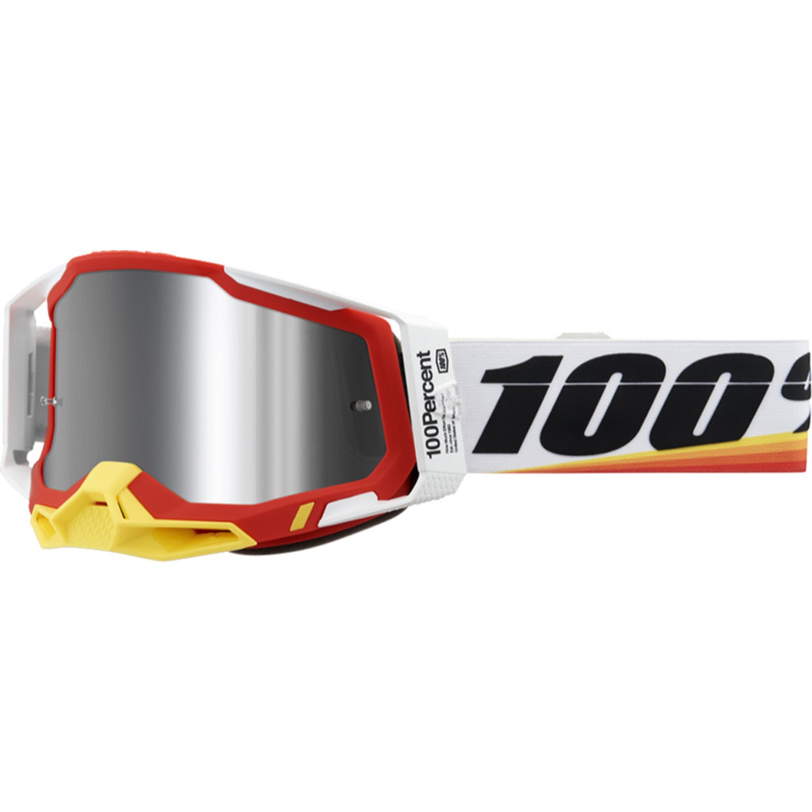 100% Racecraft 2 Arsham Red Adult Off-Road Goggles-2601