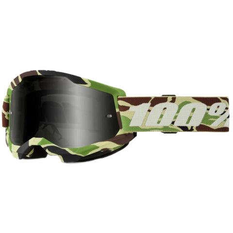 100% Strata 2 Sand War Camo Adult Off-Road Goggles
