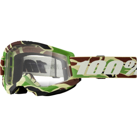 100% Strata 2 War Camo Adult Off-Road Goggles
