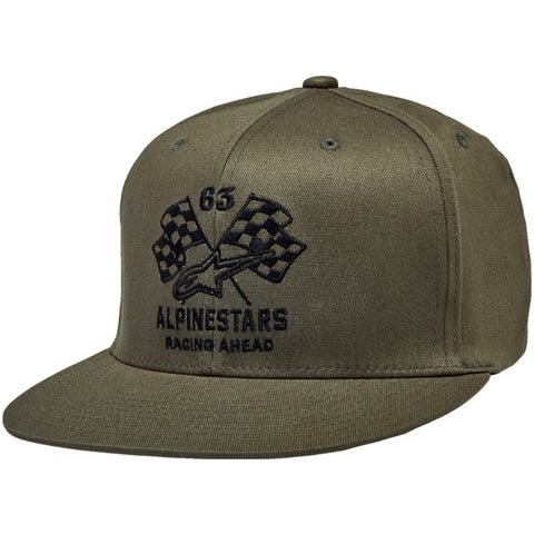 Alpinestars Double Check Flat Bill Men's Flexfit Hats