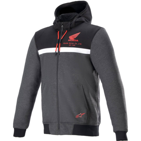 Alpinestars Honda Chrome Street Men's Hoody Zip Sweatshirts