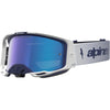 Navy / White / Blue Mirror