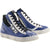 Blue / White / Black